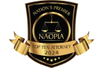 NAOPIA / Top Ten Attorney 2024 - Badge