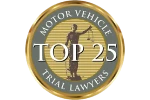 Motor Vehicle Trial Lawyers / Top 25 - Badge